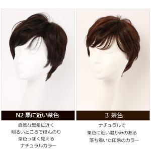 人毛ミックス フルウイッグ 全国カット 返品O...の詳細画像2