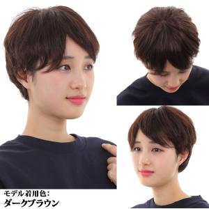 ウィッグ 医療用 人毛 ショート かつら フル...の詳細画像4