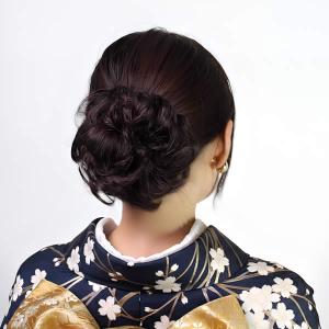 ウィッグ お団子 ワイヤー入り 日本製人工毛 ...の詳細画像3