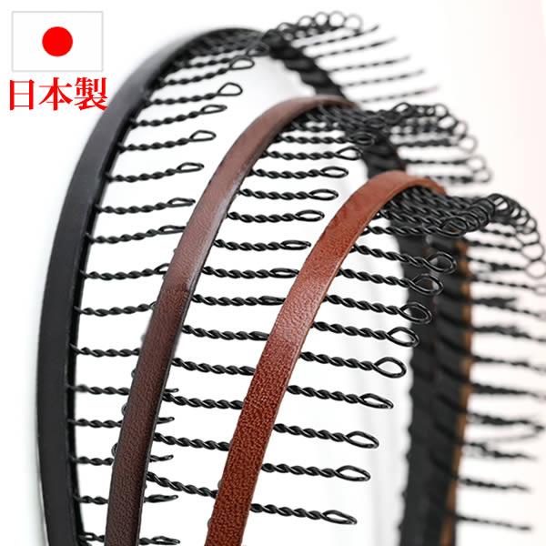 【期間限定送料無料】カチューシャ 痛くない いたくない 日本製  コーム くし付き メンズ 前髪  ...