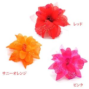 コサージュ 浴衣 フラダンス フラ ヘアアクセ...の詳細画像2