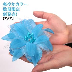 コサージュ 浴衣 フラダンス フラ ヘアアクセ...の詳細画像3