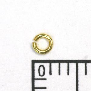 K18 丸カン 0.5×2.3mm