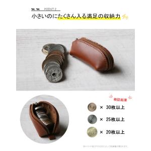 本革 ミニコインケース スモール 小銭入れ コ...の詳細画像4