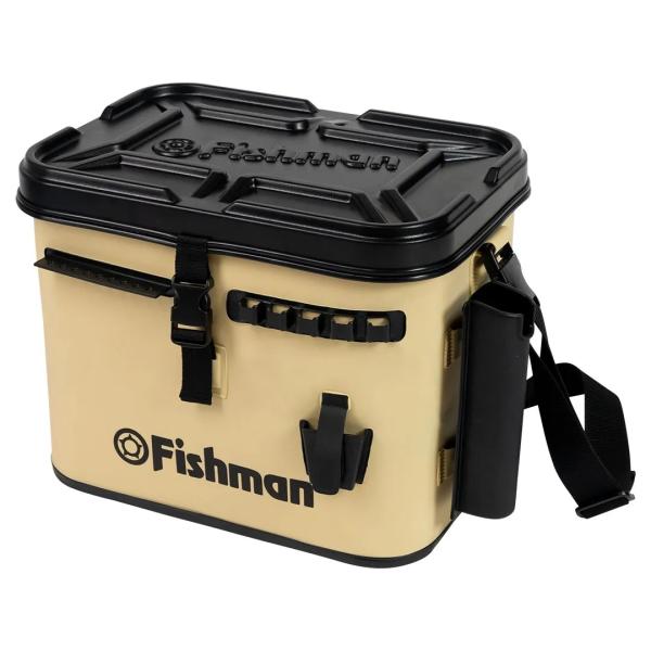 フィッシュマン アクティブバッカン （Fishman）タックルボックス ロッドホルダー付き タックル...
