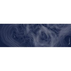 【廃番特価　20％オフ】テンマクデザイン　手ぬぐい【等高線】（tent-mark DESIGNS）