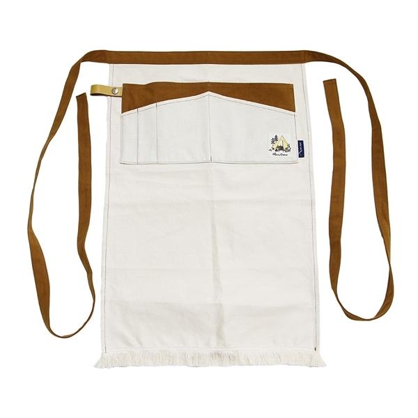 【廃番特価】テンマクデザイン　アウトドア前掛けエプロン【キナリ】（tent-Mark DESIGNS...