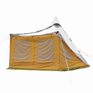 テンマクデザイン　サーカスTC DX専用 フロントフラップ ワイド【SOLUM】 tent-Mark DESIGNS (オプション品)｜WILD-1