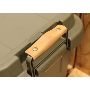 テンマクデザイン　コンテナ革グリップ 2枚セット トランクカーゴ用 tent-Mark DESIGNS