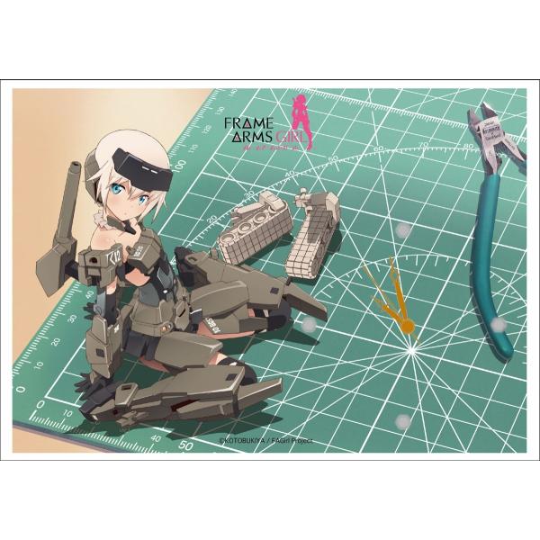 フレームアームズ・ガール アクリルクロック［モダン・アイズ］