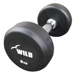 WILD FIT（ワイルドフィット） 固定式 ダンベル 8kg WF / ジムダンベル