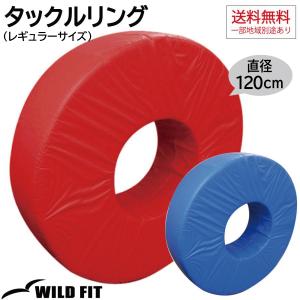 WILD FIT タックルリング スモール 赤／青（代金引換・日時指定