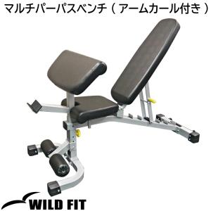 WILD FIT ワイルドフィット アジャスタブルアブドミナルベンチ / 筋