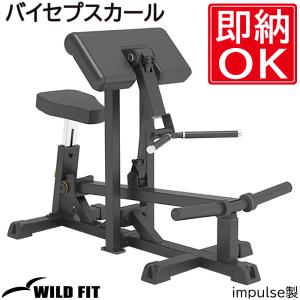 バイセプスカール / トレーニング器具 ジム 自宅 業務用 トレーニングベンチ 上腕筋 バイセプス カール ワイルドフィット｜wildfit