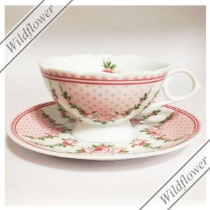 カップ＆ソーサー　プリンセスローズ　おしゃれ プレゼント