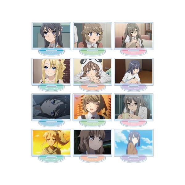 青春ブタ野郎はバニーガール先輩の夢を見ない トレーディング場面写アクリルスタンド 12個入りBOX