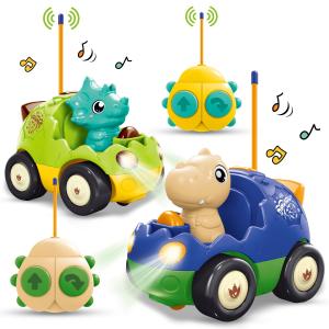 KaeKid ラジコンカー 恐竜 玩具 男の子 車 おもちゃ 2歳 3歳