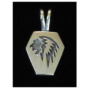 インディアンジュエリー ティモシー・リー ナバホ族 チーフ ペンダント