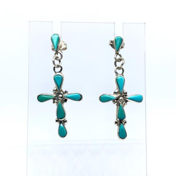 ピアス シルバー インディアンジュエリー シルバーアクセサリー 079