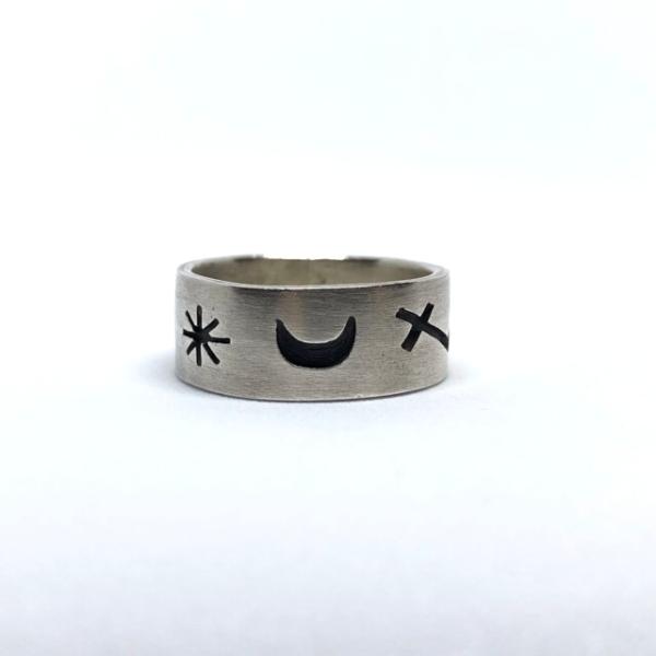 シルバーリング インディアンジュエリー リング シルバーアクセサリー 指輪 17号 255