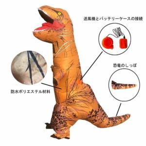 ティラノサウルス レース 顔出し 恐竜コスプレ...の詳細画像2