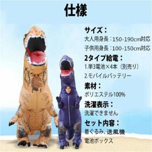 ティラノサウルス レース 顔出し 恐竜コスプレ...の詳細画像4