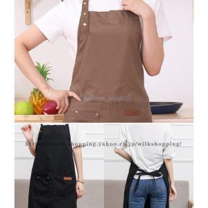 エプロン オーダーメイド ロゴ印刷可 男女兼用...の詳細画像3