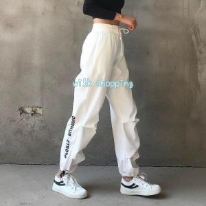 カーゴパンツ ワイドパンツ ヒップホップ 運動パ...の商品画像
