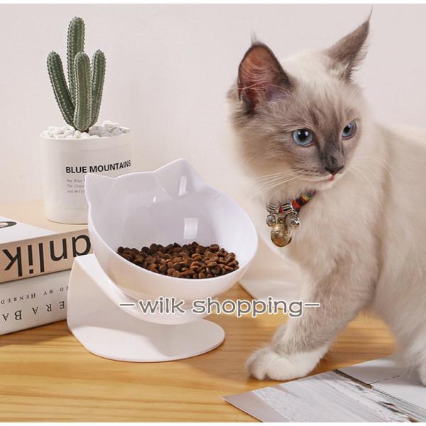 ペット食器 猫ボウル スタンド フードボウル 猫工学デザイン 高度調節でき 食べやすい 犬猫用 ウォ...