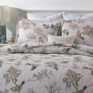 ベッドカバー ベッドスプレッド キルト 薄手の上掛け布団 3点セット