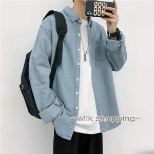 ボダンダウンシャツ シャツ メンズ 長袖シャツ ワイシャツ カジュアル 通勤 紳士服 トップス 春服秋｜wilkshopping