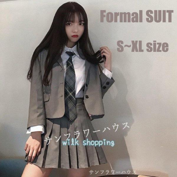 入学式 卒業式 スーツ フォーマルスーツ 女子 女の子 高校生 中学生 レデイース 無地  卒服 制...