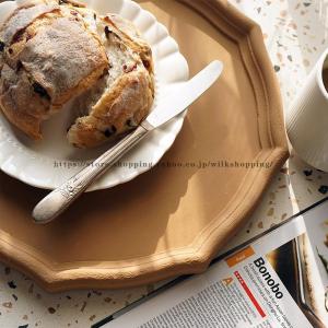 トレイ トレー 木製 お盆 約30cm 楕円形 食器 天然木 ナチュラル