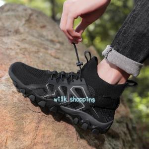 マリンシューズ 水陸両用 メンズ レジャー 岩場 大人 アクアシューズ フィットネスシューズ 靴 保護 中敷き 軽量 快適 排水機能 ポーツサンダル