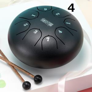 スリットドラム スチールタングドラム 11音 6インチ 打楽器 金属ドラム