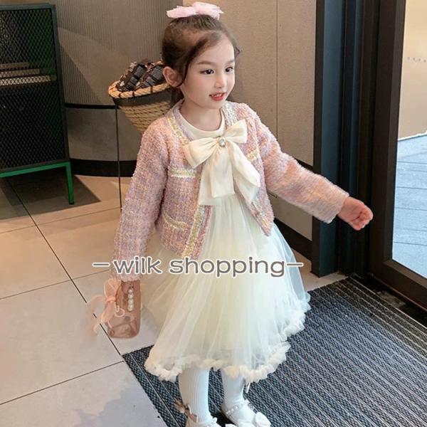 入学式 子供服 女の子 ワンピース スーツ フォーマルスーツ セットアップ コート スクールベスト ...