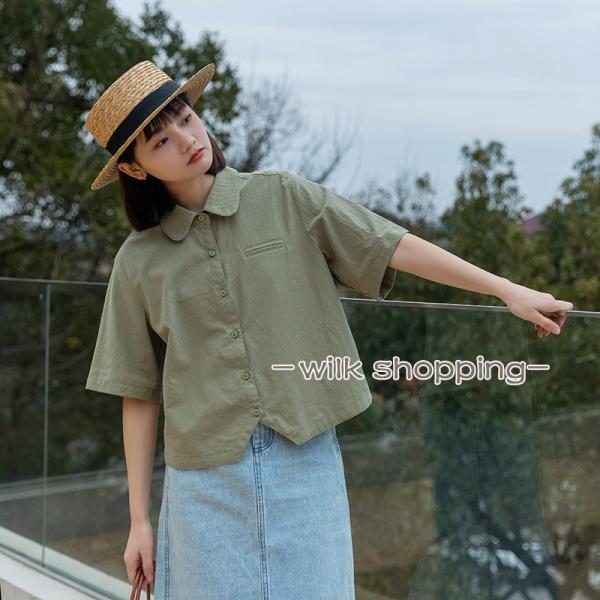 ブラウス レディース 半袖   春夏秋 tシャツ オシャレ 長袖  可愛いシャツ 30代 50代 4...