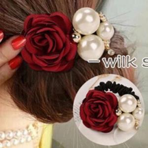 ヘッドドレス 髪飾り ヘアアクセサリー 大きい 花 ヘッドアクセサリー  ウェディング 和装 着物 ...