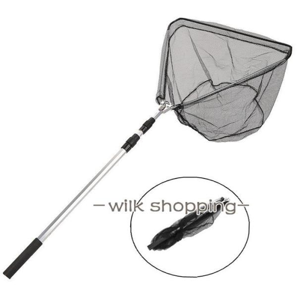 網 釣具 たも タモ網 1.7m ランディングネット タモ 折りたたみ 釣り具 魚 釣り 釣りネット