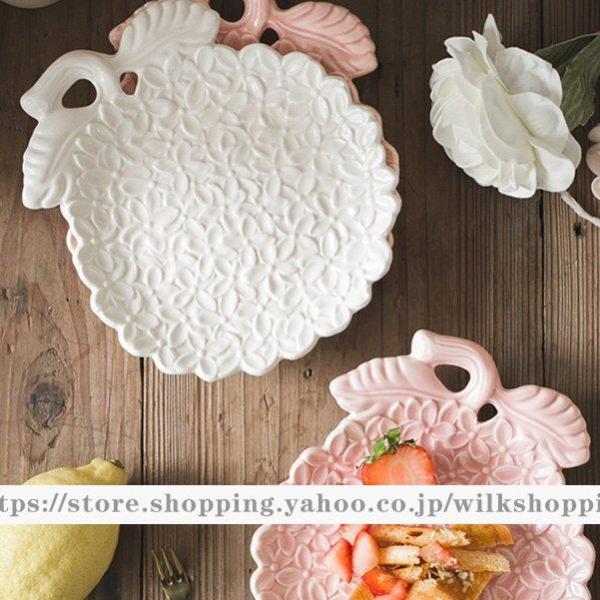 食器 キッチン雑貨 カトラリー お皿 プレート 食器皿 フルーツモチーフ アンティーク風 総柄 デザ...