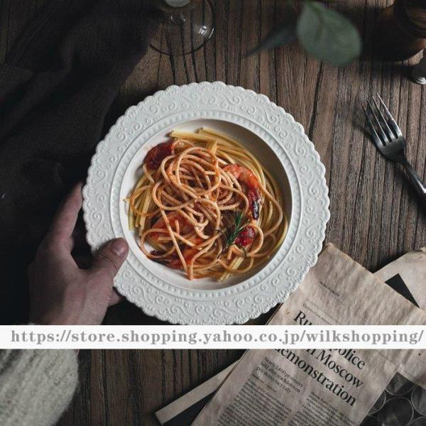 食器 キッチン雑貨 カトラリー お皿 プレート 食器皿 パスタ皿 パスタプレート スープ皿 アンティ...