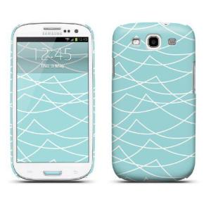 docomo GALAXY S3 SIII SC-06D / ギャラクシーs3α SC-03E専用 ケース LAB.C +D Case for Galaxy S3 HI-02 和風 波模様｜will-be-mart