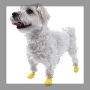PAWS/人気商品/おすすめ/オシャレ/NaturalRubberDogBoots（犬用ラバーブーツ）お試し4枚XXS