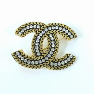 CHANEL シャネル ココマーク ラインスト...の詳細画像1