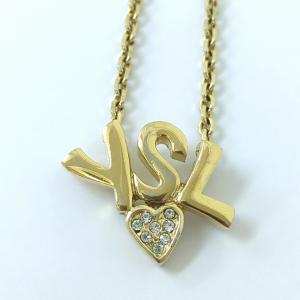YSL イヴサンローラン ロゴネックレス ハー...の詳細画像3