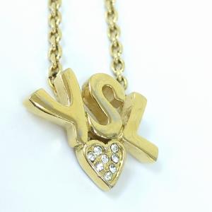 YSL イヴサンローラン ロゴネックレス ハー...の詳細画像4