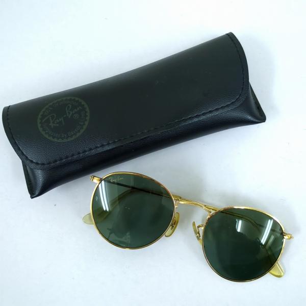 B&amp;L Ray-Ban USA製 ゴールドフレーム サングラス レイバン ボシュロム