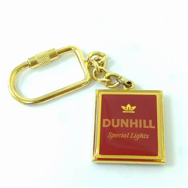 ダンヒル スペシャルライト キーホルダー  ボルドー×ゴールドカラー