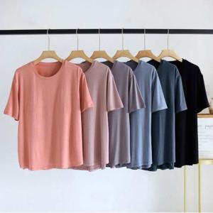 パット付半袖Tシャツ カップ付き 半袖 柔らか...の詳細画像4