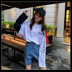 ストリート系 レディース 夏 レディース長袖カットソー Tシャツ の商品一覧 Tシャツ カットソー トップス ファッション 通販 Yahoo ショッピング